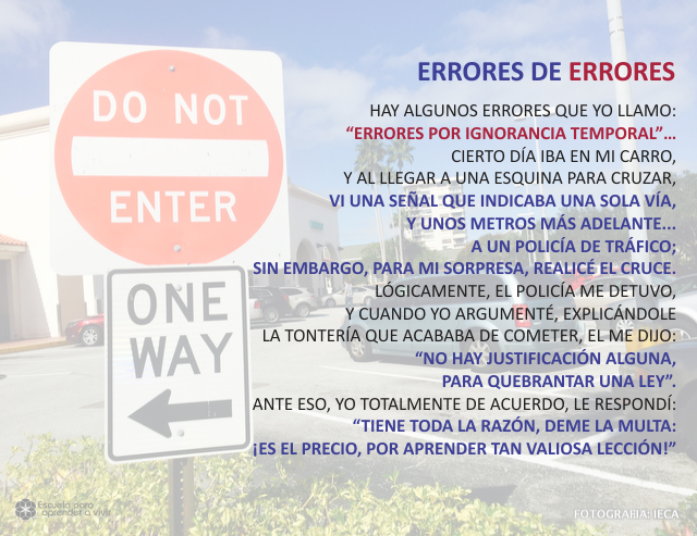 Errores de errores Mayo 30 de 2009